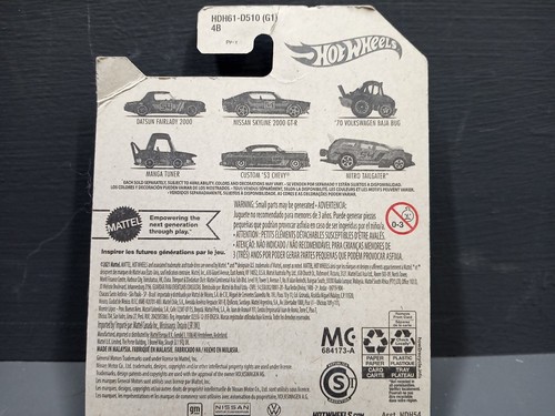 Hot Wheels Pearl & Chrome Serie 54° Anniversario Datsun Fairlady 2000 1/6 Blu - Foto 5 di 5
