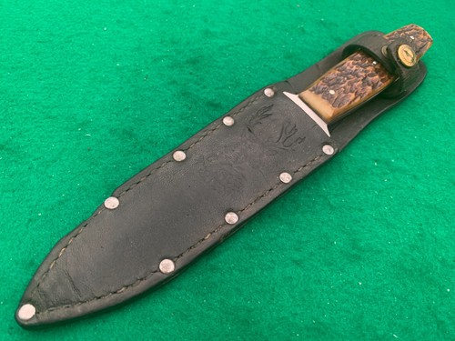 1920-40 CASE TESTED XX ROGERS GREEN BONE CENTO PIG STICKER GORGEOUS KNIFE - Picture 11 of 13