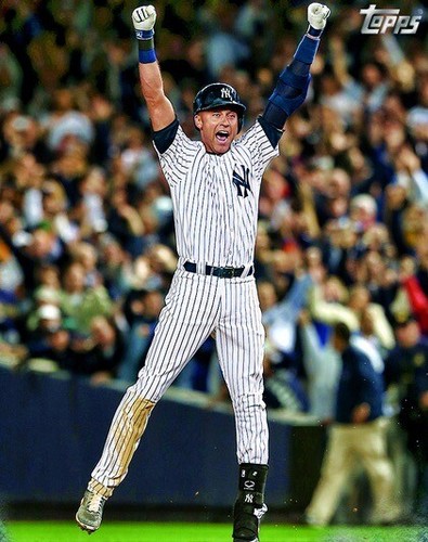 DEREK JETER WS HR #1 FULL TICKET 2000 WORLD SERIES GAME 4 YANKEES VS METS PSA 5 - Picture 9 of 12
