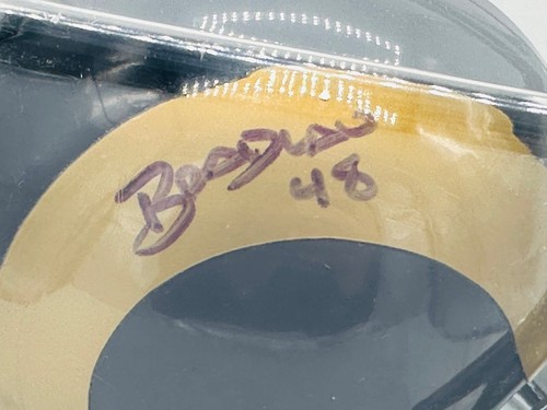 Riddell Mini Football Helmet St Louis Rams Signed Brad Lau - Picture 6 of 7