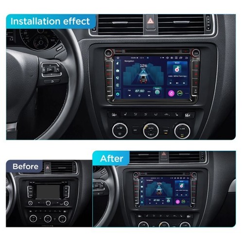 XTRONS IX82MTV Autoradio GPS Volkswagen Android 12 Wi-Fi 8CORE Carplay Auto DVD - Bild 2 von 13