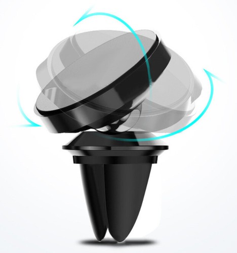 Car Air Vent Phone Holder Magnetic 360° Rotatable Bracket For iPhone Samsung - Afbeelding 4 van 6