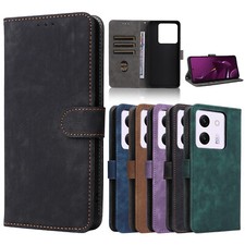 For Xiaomi POCO M7 PRO 5G , Luxury Retro RFID Leather Wallet Card Case Cover