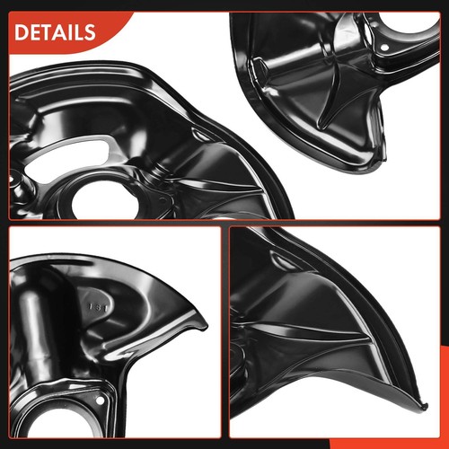 A-Premium 2x Brake Dust Shield Front for Mercedes-Benz C220 C36 AMG E300 E430 - Picture 7 of 9