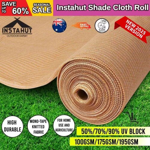 UV Mesh Roll 50%, 70%, 90% Sun Shades Outdoor Garden Cover, Instahut Shade Cloth - Picture 2 of 84