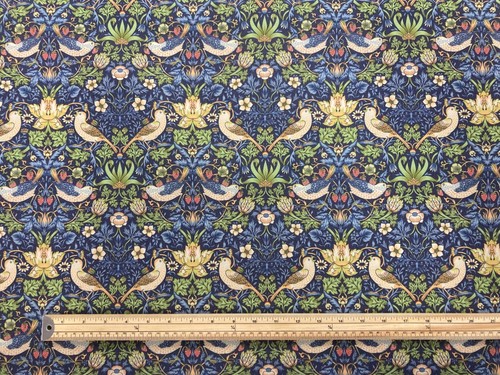 Waterproof Fabric William Morris Floral UV Resistant PU Polyester Outdoor Strong - Picture 6 of 19