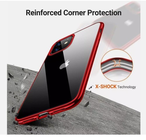 for Apple iPhone 6 7 8 X XR XS 11 12 Pro Max Shockproof Clear Bumper Case Cover - Picture 10 of 31