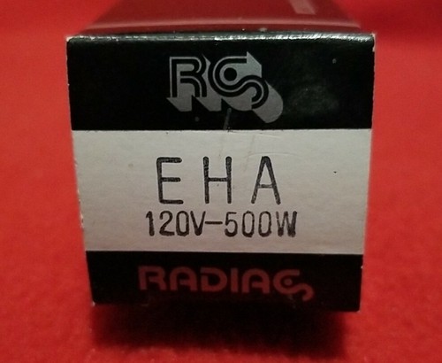 Radias EHA 120V-500W Projector Lamp NOS - Picture 6 of 6