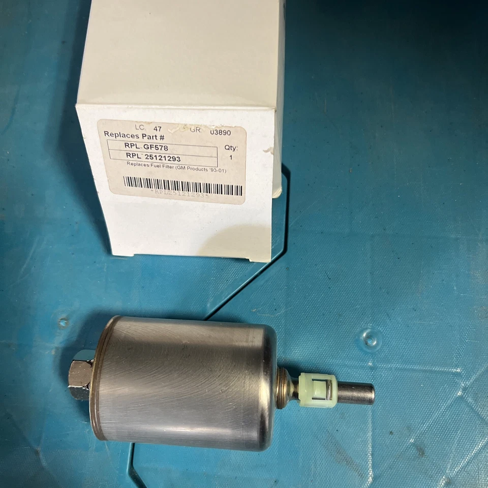 Filtro de combustible-VIN: M, código Eng: L82 GM piezas GF578 Foto 2 de 4