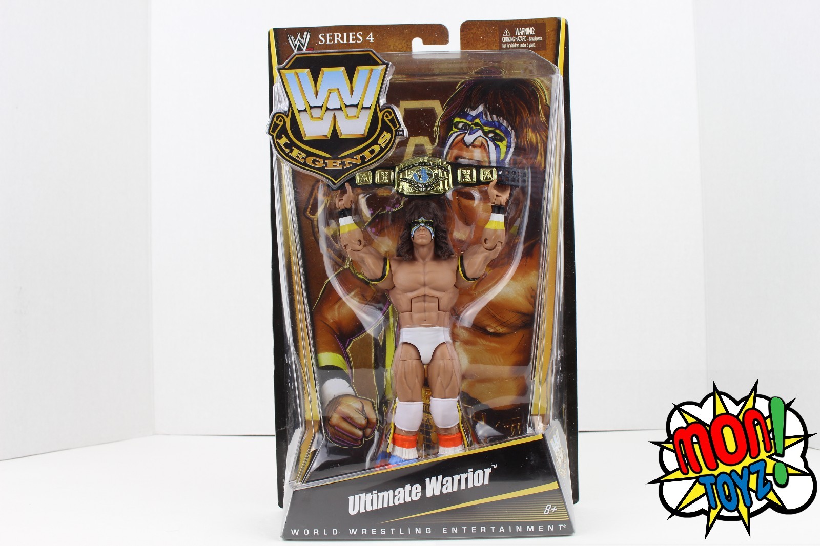 Ultimate Warrior WWE Wrestling Legends Series 4 Action Figure HTR NEW Ultimate Warrior WWE Wrestling Legends Series 4 Action Figure HTR NEW