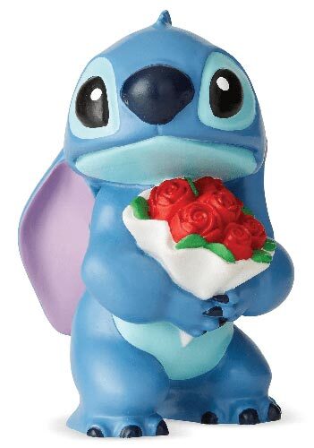 Lilo & Stitch Stitch with the Roses Figure Statue DISNEY SHOWCASE COLLECTION