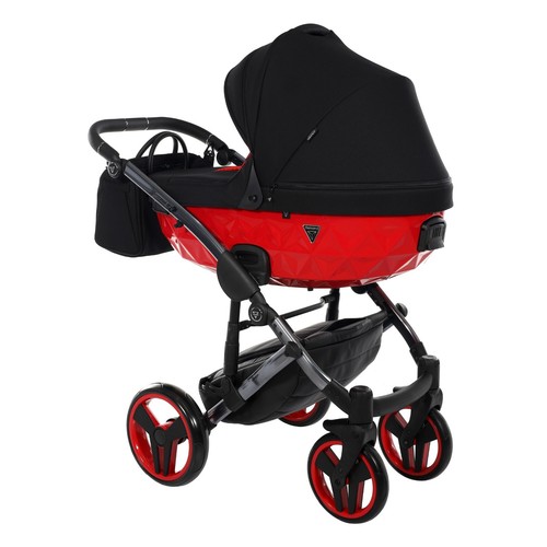 JUNAMA DIAMOND S LINE V2 BABY PRAM 3in1 CARRYCOT + PUSHCHAIR + CAR SEAT - Picture 15 of 59