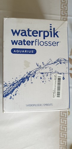 Waterpik Aquarius WP-660C Electric Corded Water Flosser White 10 Settings
