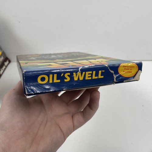 🔥OIL'S WELL (ColecoVision 1983) Complete In Box W/ Manual CIB SIERRA RARE🔥 - Picture 10 of 12