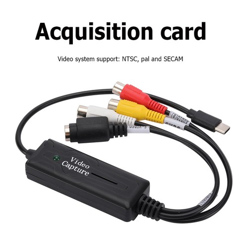 USB 3.1 Video Capture Converter 1 Channel Type-C Audio Capture Adapter Converter - Afbeelding 6 van 10