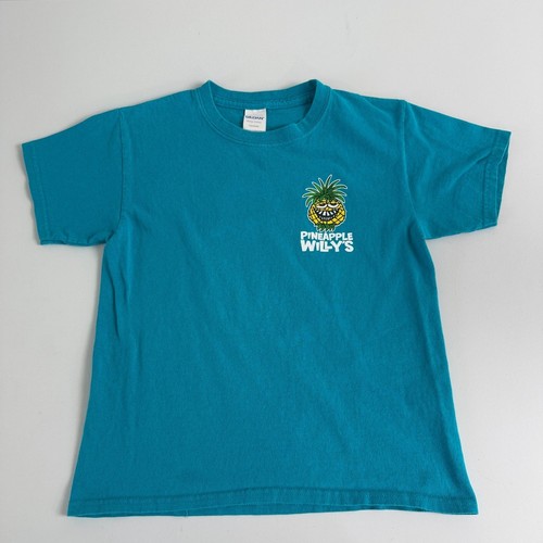 Pineapple Willy's Panama City Beach Florida Youth T Shirt Size S Small