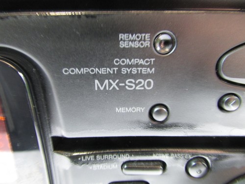 JVC Compact Component System MX-520 CD/Cass/Radio Tuner Repair or Parts Only - Picture 5 of 20