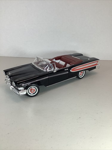 Styling Road Legends 1958 Edsel Citation 1:18 Scale Diecast Black Convertible