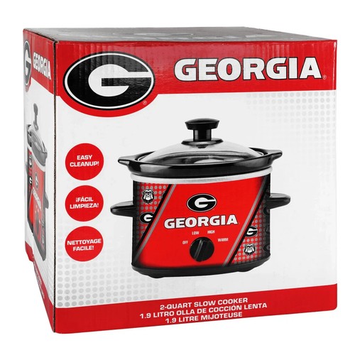 Uncanny Brands Georgia Bulldogs 2-Qt Slow Cooker - Picture 4 of 4