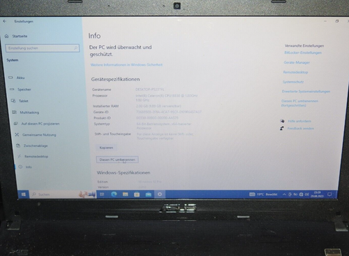 Placa madre Asus X501A X401A - Imagen 5 de 5