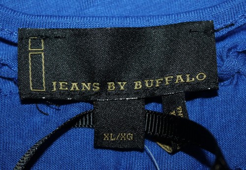 I Jeans by Buffalo, XL, Palace Blue Sleeveless Knit Top, New with Tags - Picture 3 of 7