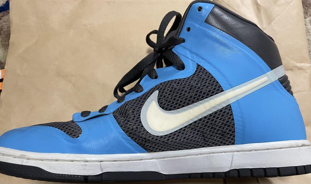 NIKE DUNK HIGH HYPERFUSE 454498-002 BLUE JP 27.5cm US 9.5 | eBay