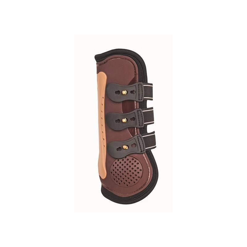Guêtres -Air- HKM marrón-Beige Cheval Guêtres -Air- HKM marrón-Beige Cheval