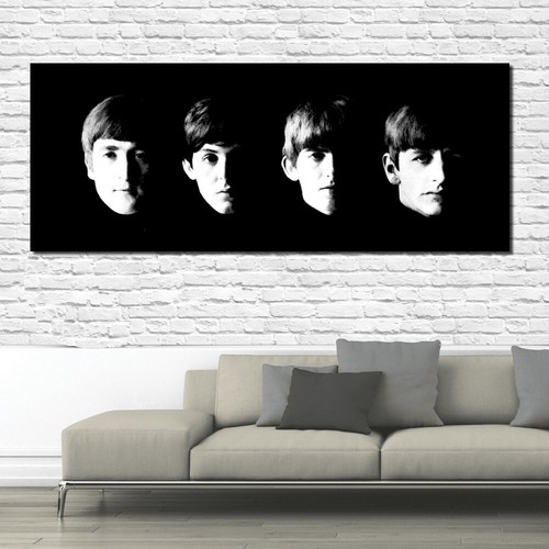 THE BEATLES WALL ART CANVAS PRINT *Ready To Hang* FRAMED CANVAS PICTURE - Picture 4 of 9