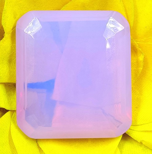 RING EMBEDDING PIECE PURPLE OPAL EMERALD CUT 183 CT EGL CERTIFIED LOOSE GEMS MUO - Picture 2 of 13