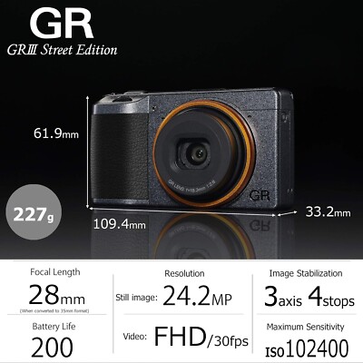 【美品】RICOH GR DIGITAL Ⅲ ブラック　リコー Amazon.co.jp: RICOH GR Digital III Digital Camera