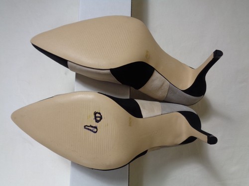 BCBG Generation Women's shoes Pumps High Heels multi color suede Size 8M - Picture 18 of 19