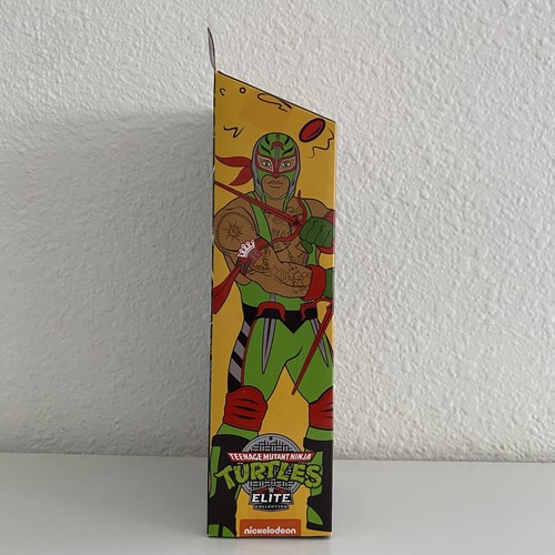 WWE X TEENAGE MUTANT NINJA TURTLES Elite Rey Mysterio Raphael TMNT Figure - Picture 4 of 15