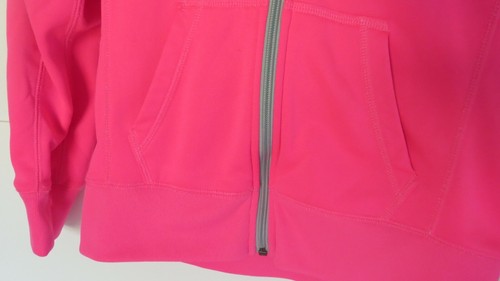 NIKE Girls Youth L Large Hot Pink Hooded Jacket Therma-Fit Fitness Workout - Picture 5 of 8