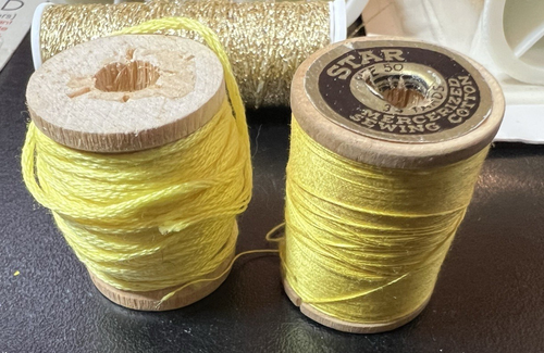 Metallic Embroidery Thread Needlework Crewel Needlepoint Sewing 160+ Yds Lot - Picture 4 of 4