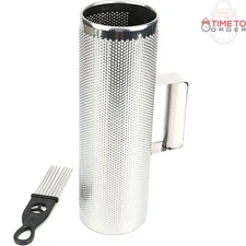 Latin Percussion Metal Guiro 4 x 12 Inch Stainless Steel with Scraper