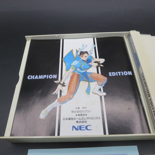 Street Fighter 2 Champion Edition PC Engine HuCard with Spine and Manual Japan - Picture 12 of 17