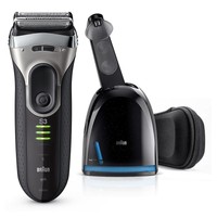 Braun Series 3 3090 Men's Electric Foil Shaver With Clean And Charge... Braun Series 3 3090 Men's Electric Foil Shaver With Clean And Charge...
