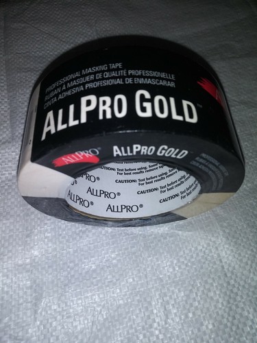 Dos rollos de 60 yardas All Pro Gold cinta adhesiva beige 1,88" x 60 yardas - Imagen 1 de 3