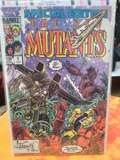 SIGNED! NEW MUTANTS SPECIAL EDITION #1 (Marvel Comics 1985) SIGNED BY ART ADAMS!