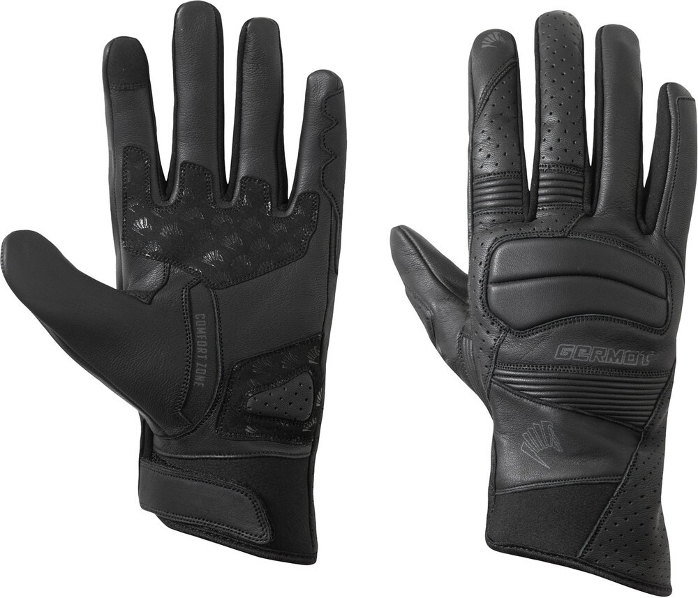 Жермо Motorrad Handschuh Seca Schwarz