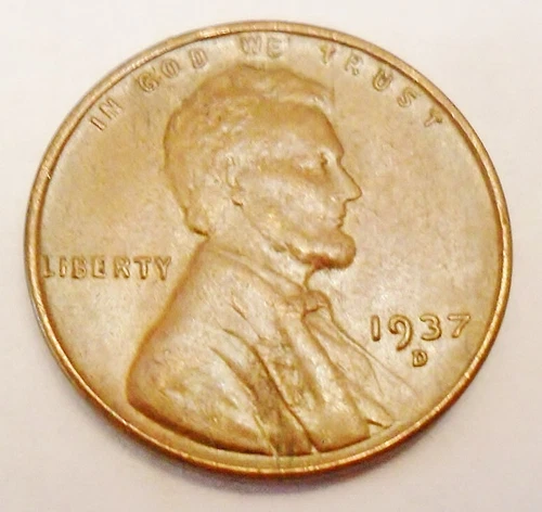 1937 D Lincoln Wheat Cent / Penny  *XF - EXTREMELY FINE*  *FREE SHIPPING*