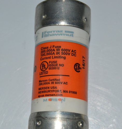 Ferraz Shawmut AJT100 Amp-Trap 2000® Smart Spot 100 Amp Fuse LPJ 100SP Class J - Picture 5 of 5