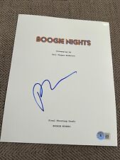 PAUL THOMAS ANDERSON SIGNED AUTOGRAPH MOVIE SCRIPT BOOGIE NIGHTS BECKETT BAS X2 PAUL THOMAS ANDERSON SIGNED AUTOGRAPH MOVIE SCRIPT BOOGIE NIGHTS BECKETT BAS X2
