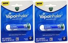Vicks Vapo Inhaler Refreshing Menthol ( 2 tubes ) /