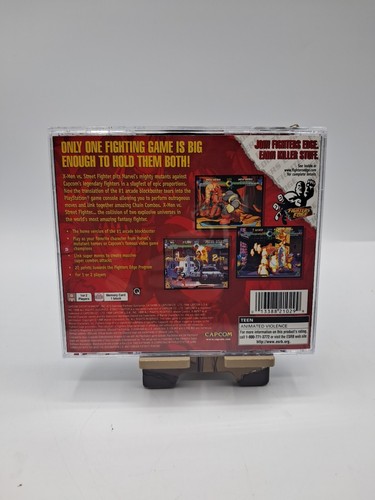 X-Men vs. Street Fighter PlayStation 1 PS1 1998 CIB Complete Tested Excellent - Picture 6 of 7