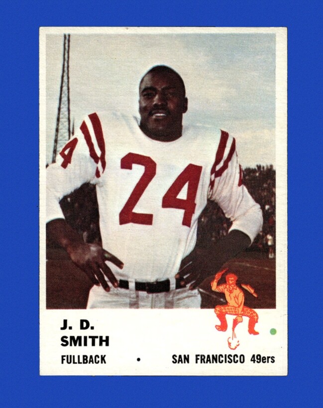 1961 Fleer Set-Break # 60 J.D. Smith Rb EX-EXMINT *GMCARDS*