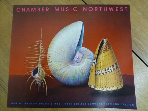2 ORIGINAL vintage Oregon Music festival Advertising Posters by McIntire 1980s - Picture 2 of 8