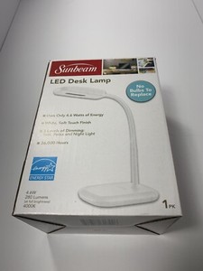 sunbeam flexible neck led desk lamp