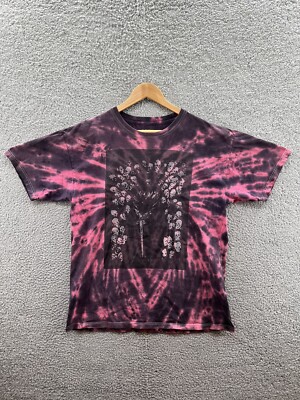 Post Malone Posty Co Hollywood Is Bleeding Tour Red Black Tye Die T-shirt Sz. L