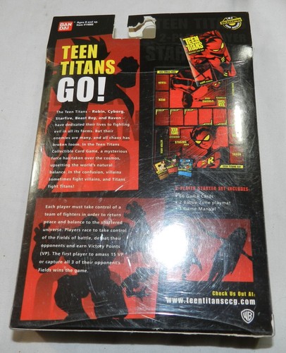 Neu im Paket - Teen Titans Sammelkartenspiel - Starterset für 2 Spieler - Bild 3 von 3